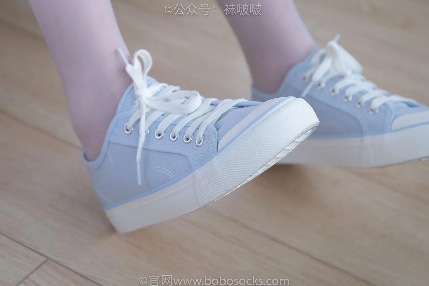 [BoBoSocks袜啵啵]NO.005 小甜豆-帆布鞋、薄白丝 [133P]插图8